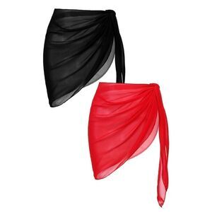 Set of 2 Beach Sarong Wraps
